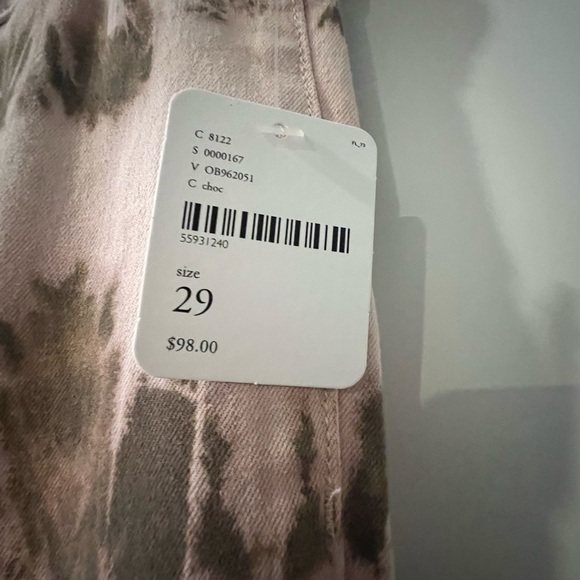 Free People wide leg tie-dye pants! - Picture 2 of 4